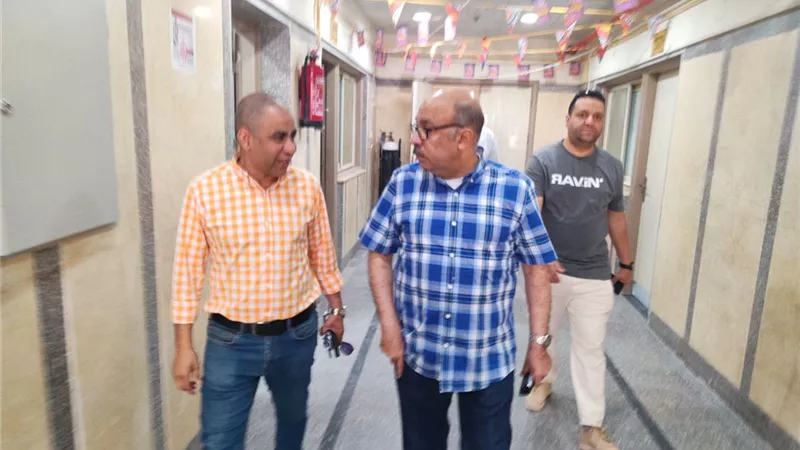 «وكيل الصحة بأسيوط» يتفقد مستشفى صدر أسيوط في أول أيام العيد