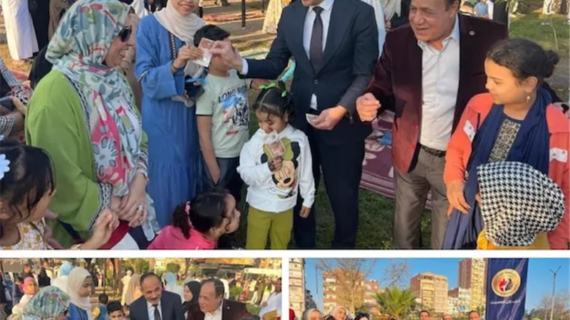العيدية في الاسماعيلية للكبار والصغار من حزب حماة الوطن