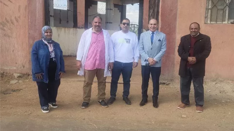 مدير ييطري الشرقية يفاجئ مجزر القنايات لمتابعة أعمال الذبح
