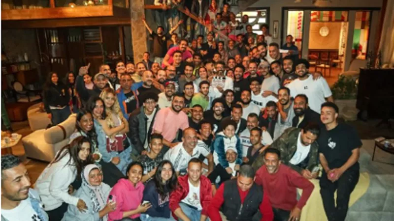 خالد النبوى وحلا شيحة ينتهيان من تصوير 