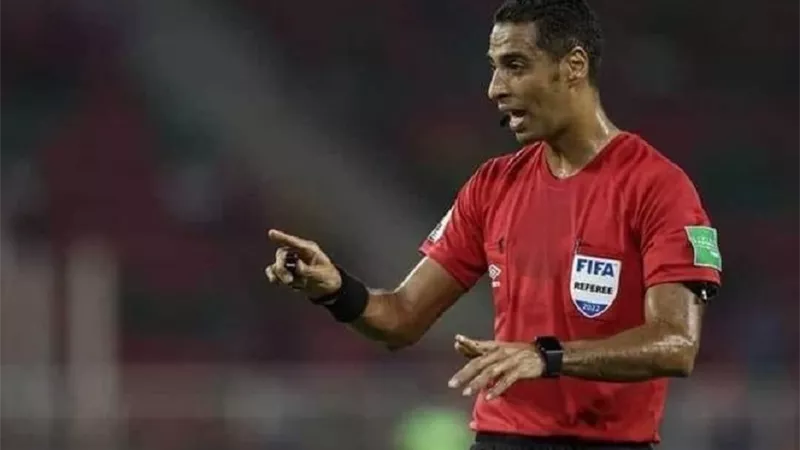 أمين عمر حكما لمباراة زد ضد الأهلي اليوم في الدوري