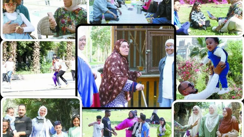 صلينا العيد.. ولبسنا جديد.. والكل سعيد