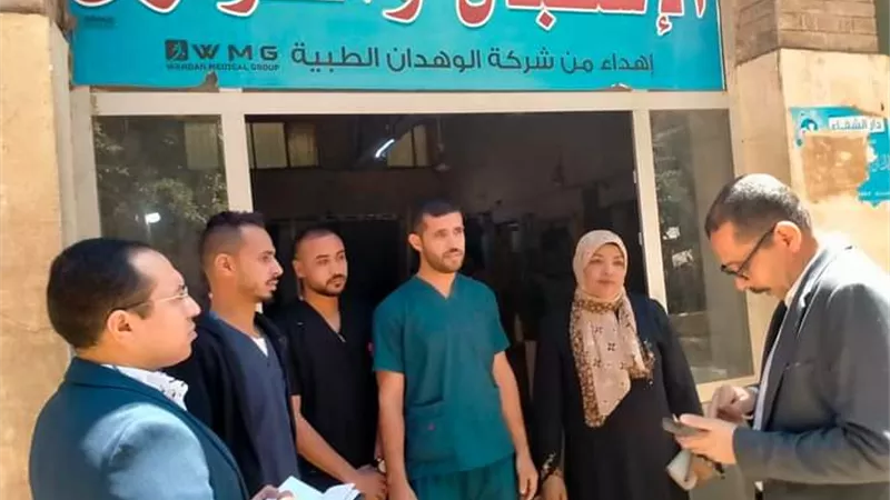 وكيل صحة سوهاج يتفقد سير العمل بمستشفى جرجا العام