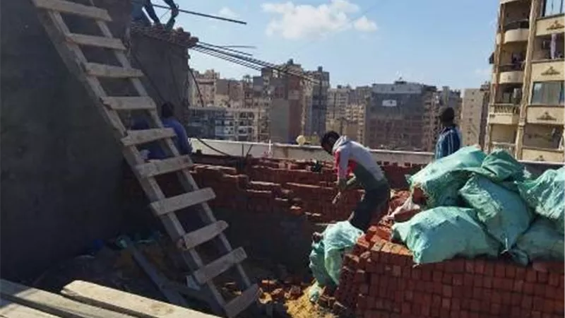 حملات مُكبرة لإيقاف البناء المخالف وإزالة التعديات بالإسكندرية