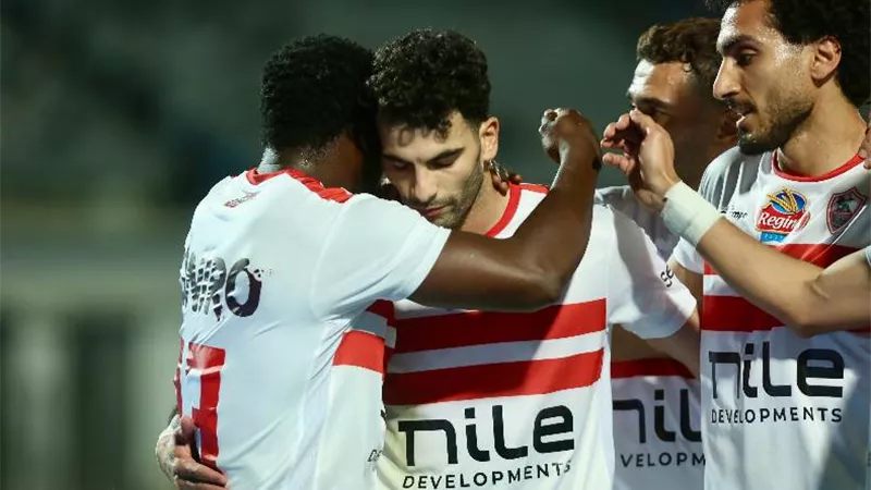 زيزو يقود الزمالك للفوز على الاتحاد السكندرى بثلاثية فى دوري نايل