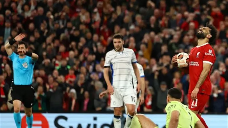 ليفربول يسقط أمام أتالانتا بثلاثية في ربع نهائى الدوري الأوربي