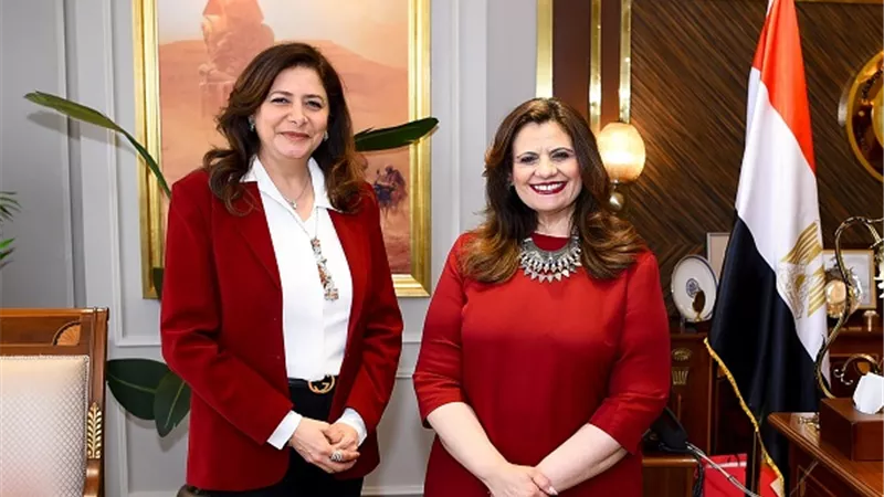 وزيرة الهجرة تشيد بوطنية المستثمرين المصريين بالخارج
