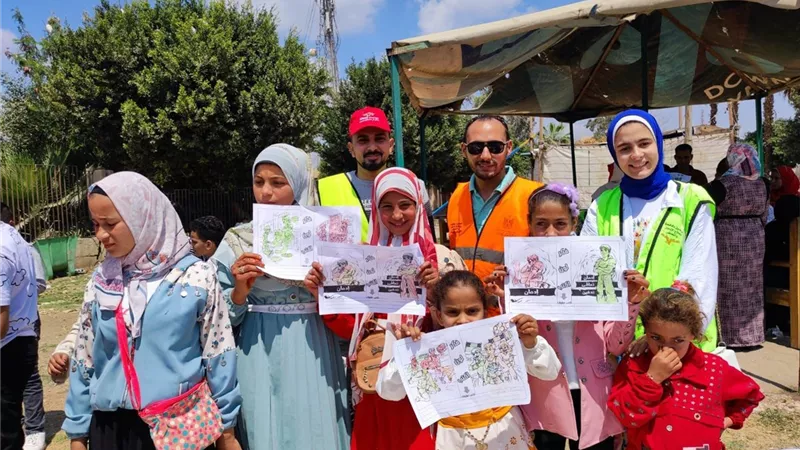 مكافحة الإدمان يطلق أنشطة توعوية بالحدائق العامة بالمحافظات |صور