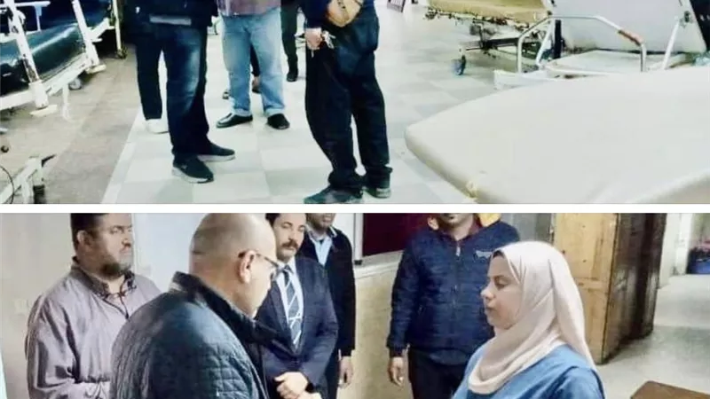 مستشفي جامعة القناة مستعدة خلال اليوم الثاني لعيد الفطر