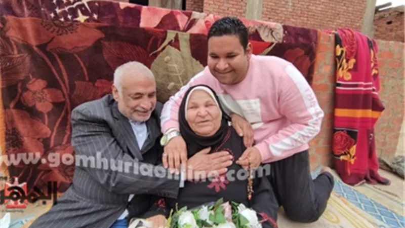 المنوفية تودع أشهر كفيفة بعد قصة كفاح 37 عاماً مع زوجها الكفيف