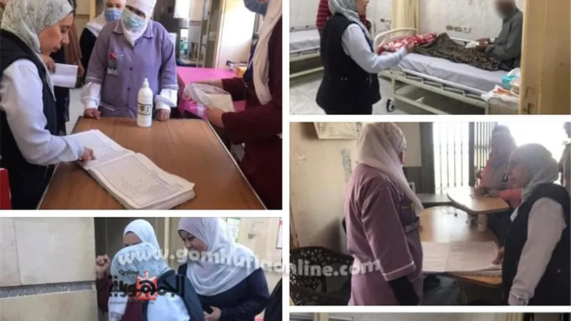 وكيل صحة الاسماعيلية تتفقد المستشفيات لمتابعة إنتظام العمل