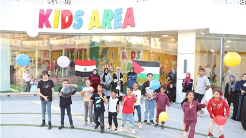 قرية فينيسيا تستقبل أطفال الأسر الفلسطينية المتواجدين للعلاج