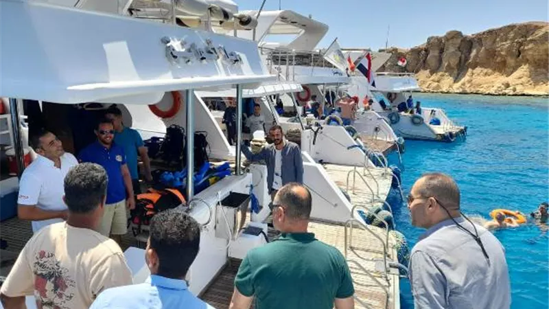 رفع حالة الطوارئ لحدوث أي تلوث من السفينة الجامحة بخليج العقبة