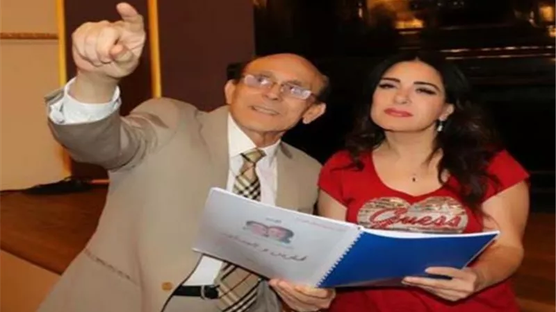 ميرنا وليد مع محمد صبحي فى عيد الأضحى