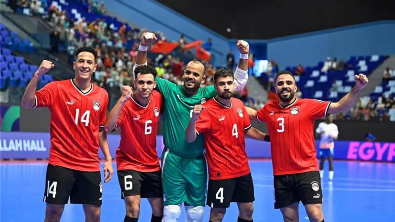 منتخب الصالات يكتسح ناميبيا بكأس الأمم الأفريقية في المغرب
