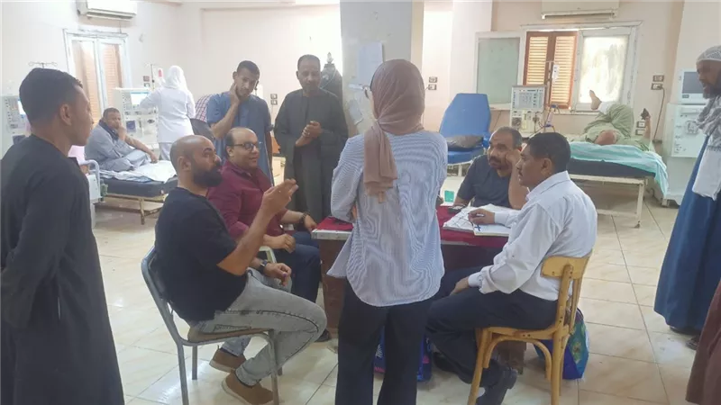 حملة رقابية على مستشفى ابو تشت عقب شكوى على مواقع التواصل