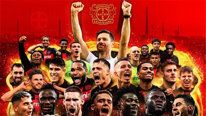 ألونسو بعد تتويج ليفركوزن بالدوري الألماني.. مدربون ولاعبون عظماء