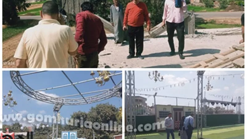 عبد العال : إزالات فورية للمتغيرات المكانية بمركز شبين الكوم..صور