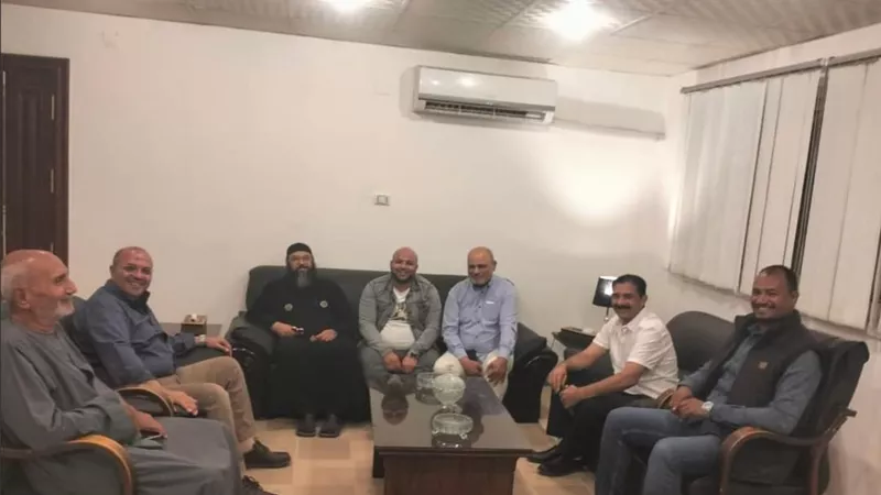 رئيس مدينة مرسى علم يلتقي بوفد كنيسة العذراء مريم
