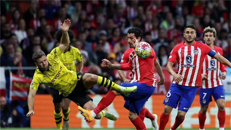 التشكيل المتوقع لمواجهة أتلتيكو مدريد وبروسيا دورتموند