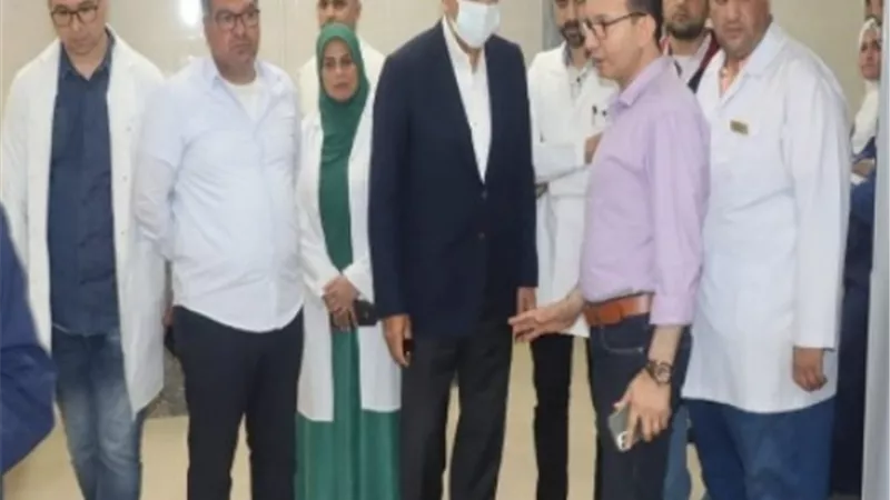 محافظ القليوبية يتفقد مشروعات قطاع الصحة بمدينتي بنها وطوخ