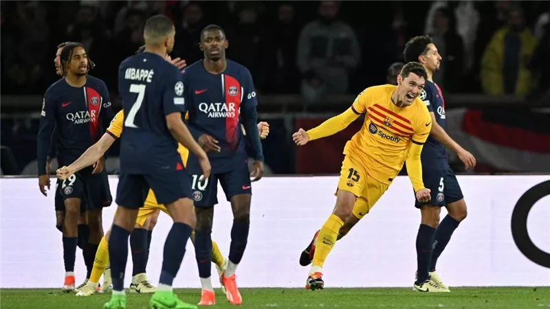 التشكيل المتوقع لـ برشلونة وباريس سان جيرمان بدوري أبطال أوروبا