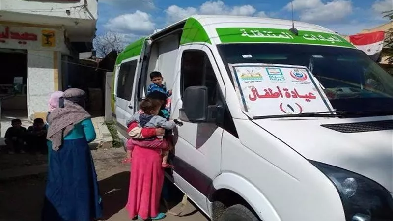 قافلة طبية جديدة بإحدي قري مركز سيدي سالم لمدة يومين