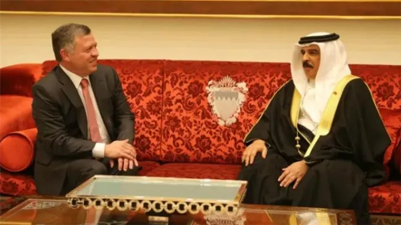 ملك الأردن والعاهل البحريني يشددان على ضرورة حماية المدنيين في غزة
