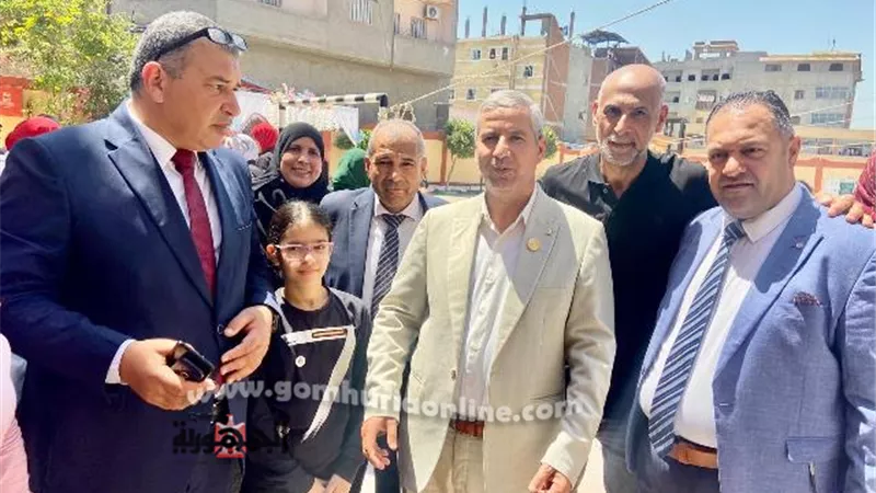 مدير تعليم دميـاط يشهد ورش عمل الأنشطة التربوية بكفر البطيخ