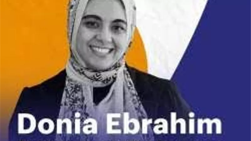 المهندسة دنيا إبراهيم ممثلا عن جنوب البحر المتوسط فى أسبوع الشباب الأوروبي ببروكسل