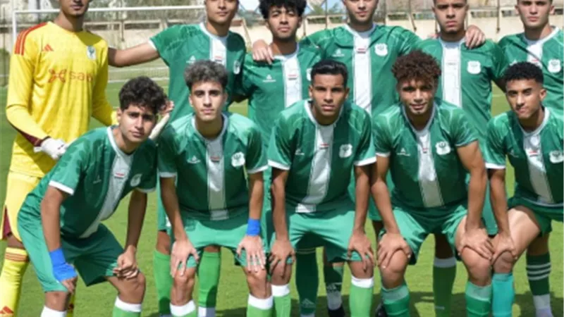 فوز ناشئي المصري على الاتصالات بهدف نظيف