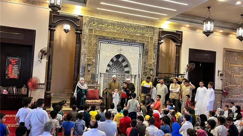 انطلاق لقآء الجمعة للأطفال بمساجد بني سويف