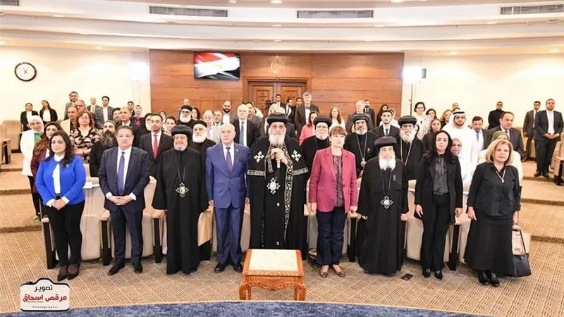 رئيسة القومي للمرأة تشيد بدعم البابا تواضروس الثاني للأسرة المصرية