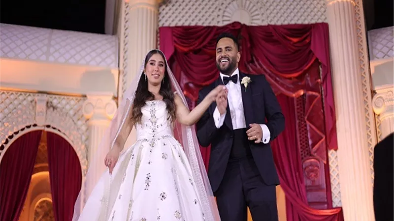 الصور الاولى من حفل زفاف عبد الرحمن نجل محمد فؤاد