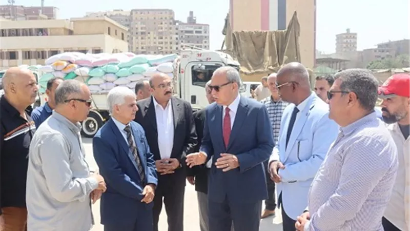 الهجان في جولة ميدانية بصوامع القليوبية
