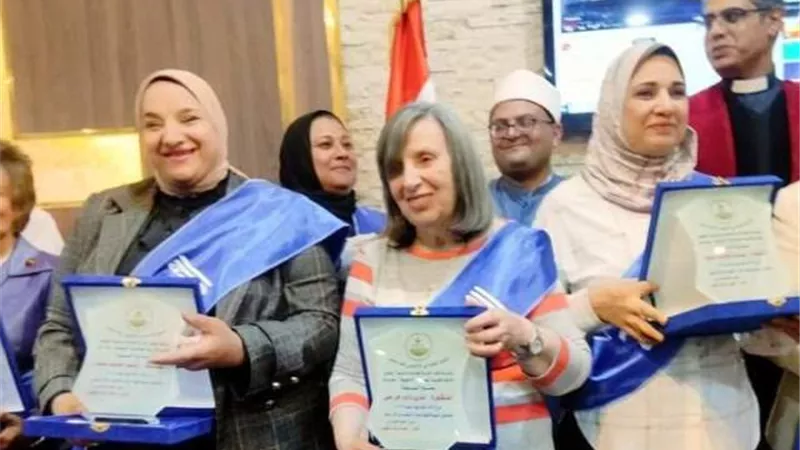 الكنيسة الإنجيلية تختار رئيسة حى وسط كأم مثالية لعام ٢٠٢٤