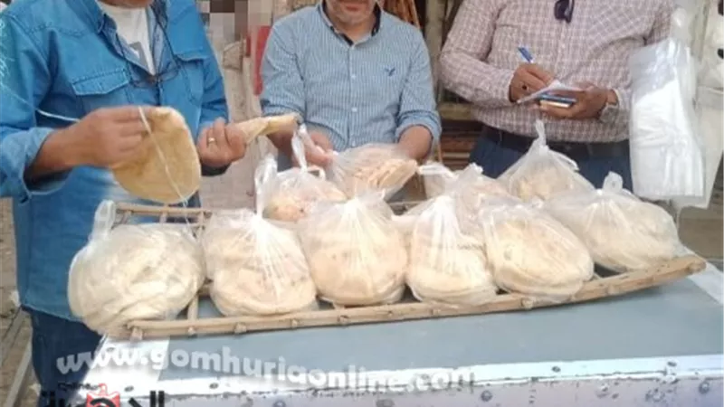 24 محضر تموين بكوم حماده وايتاى البارود بالبحيرة