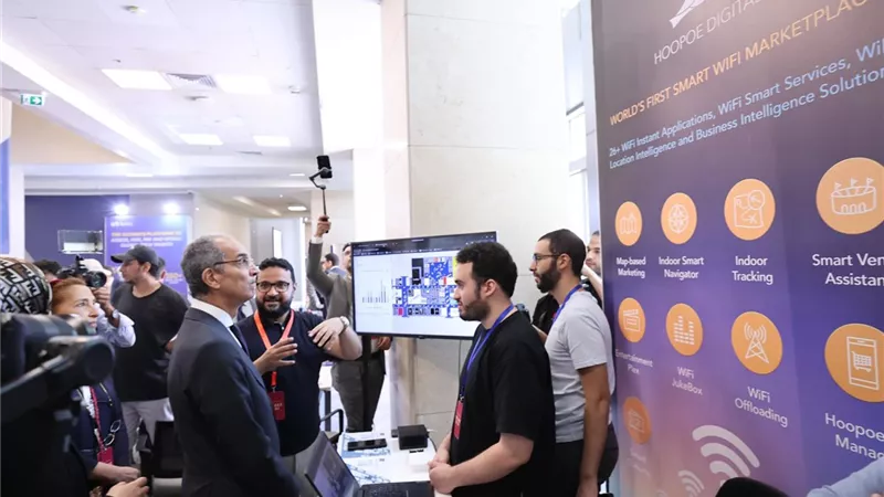 وزير الاتصالات يشهد ختام فعاليات مؤتمر علوم البيانات والذكاء الاصطناعى