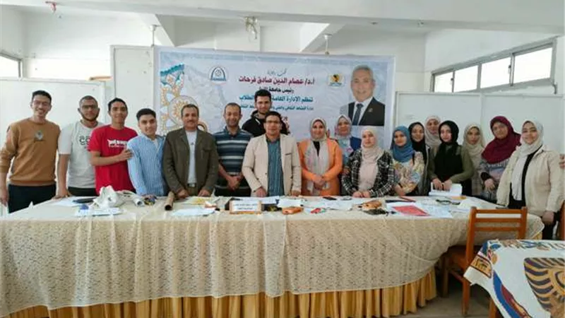 جامعة المنيا تختتم ورشة الخط العربي لطلابها