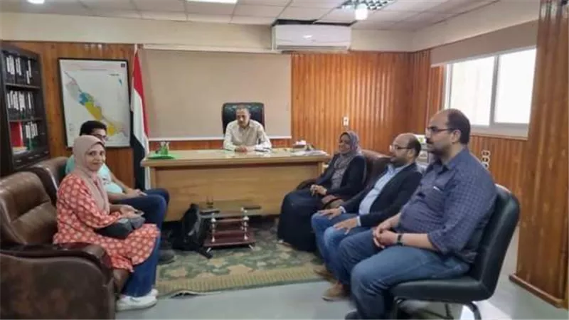 وكيل صحة سوهاج بستقبل وفد من قطاع الطب الوقائي بالوزارة