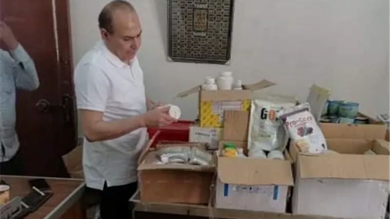 ضبط ٢٧٠ عبوة لـ٤٧ صنف دواء بيطري مخالف ببلبيس