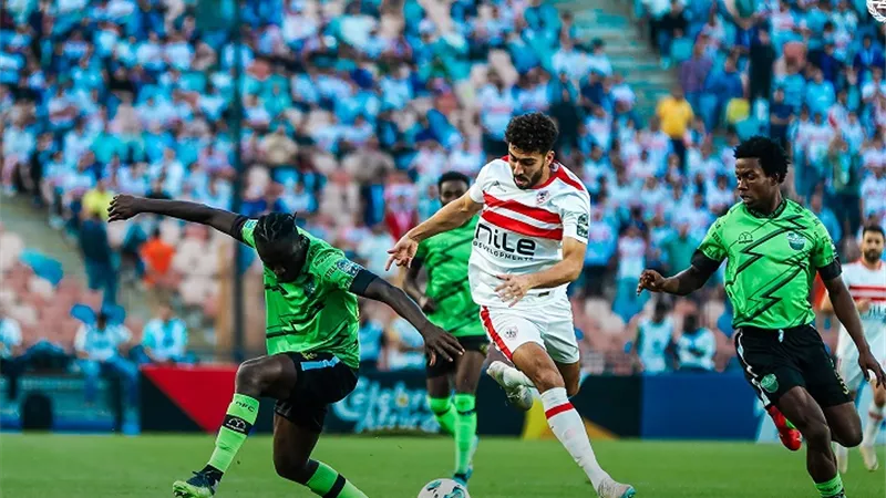 الزمالك يتعادل أمام دريمز الغاني بدون أهداف فى الشوط الأول