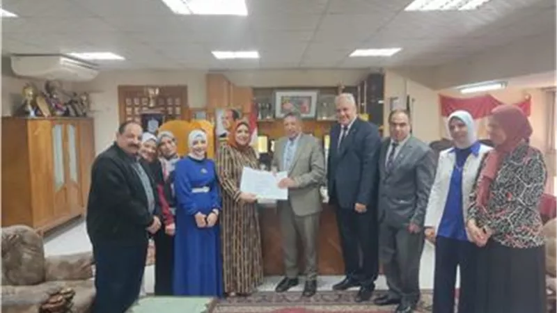 البحيرة الاولى على الجمهورية في مسابقة المدرسة المنتجة