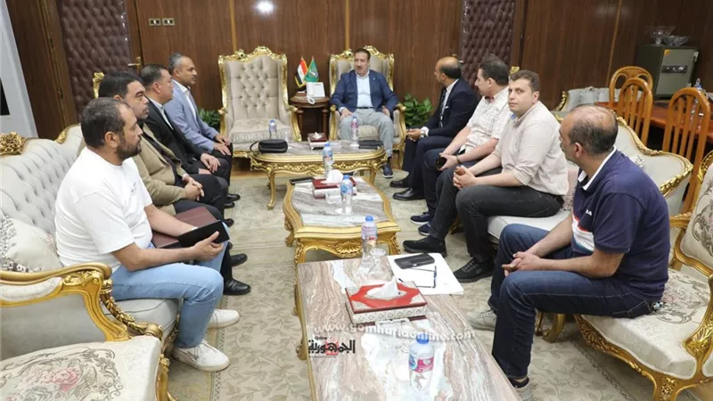 محافظ المنوفية يناقش تطبيق رسوم النظافة الجديدة مع وفد البيئة