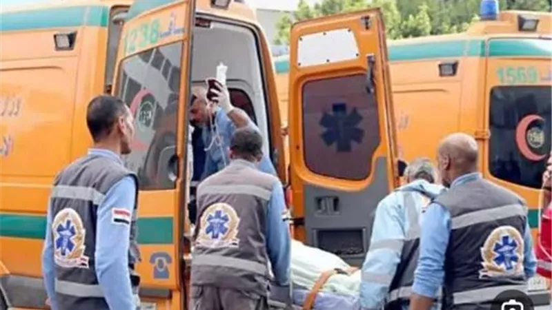 اصابة عاملان في الدقهلية بكسر في العمود الفقري