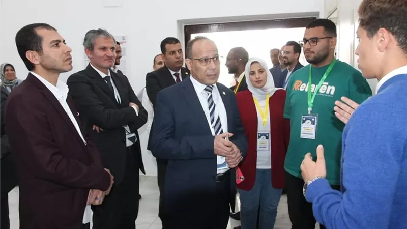 الذكاء الاصطناعي في مؤتمر البحوث بكلية العلاج الطبيعي جامعةالقناة