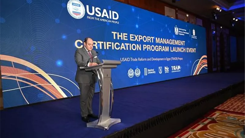وزير التجارة يستعرض جهود الدولة للنهوض بمعدلات الصادرات المصرية