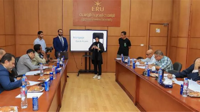 الجامعة المصرية الروسية تكشف تفاصيل المشاركة فى أولمبياد الشركات الناشئة.. صور