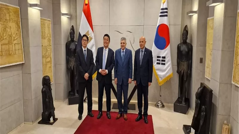 الفريق أسامة ربيع :تعاون الصناعات البحرية واللوجيستية مع كوريا