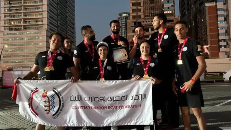 منتخب مصر للدراجون بوت يحصد ذهبية بطولة الشرق الأوسط بالشارقة